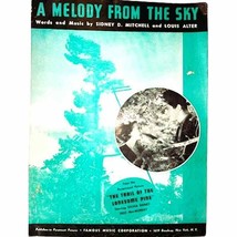 A Melody From the Sky (1936) Original Sheet Music - $15.84