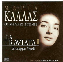 Maria Callas La Traviata Part I Giuseppe Verdi Cd - £7.94 GBP