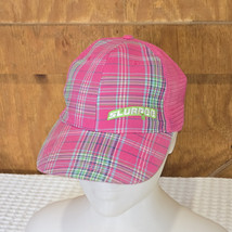 Vintage Slurpee Trucker Snapback Hat 7 Eleven Pink Plaid - $16.00