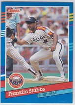 M) 1991 Donruss Baseball Trading Card - Franklin Stubbs #99 - $1.97