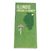 VTG 1970 Illinois Chicago &amp; Vicinity Map - $16.44