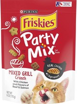 Friskies Party Mix Crunch Treats Mixed Grill - £25.50 GBP