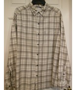 Men's Columbia Sportswear Company Button Down Shirt Size Large 100 % Cotton - $17.81