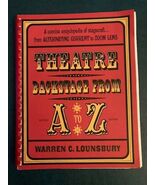 Theatre Backstage From A to Z (Revised) Spiral-Bound By Warren C. Lounsbury - $9.52