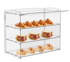 Ymjoinmx Acrylic Display Case Bakery Pastry Display Case Retail Display ... - £102.08 GBP