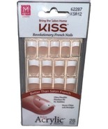KISS Acrylic WHITE French/Natural MD Nails #62287 (New See Description &amp;... - €11,08 EUR