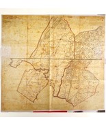 Map North Virginia Army Civil War Reproduction 19 x 18&quot; Military History... - $24.99