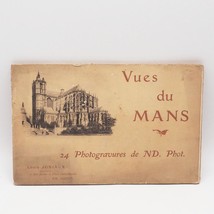 Antique Notre Dame Vues Du Mans Photogravure Photo Souvenir Book - £112.34 GBP