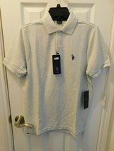 U.S. Polo Assn. Men&#39;s Ultimate Pique Short Sleeve Polo Shirt Small Tahoe Blue - £26.31 GBP