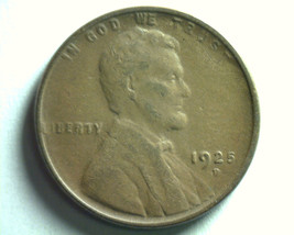 1925-D Lincoln Cent Penny Very Good / Fine VG/F Nice Original Coin 99c Shipment - £2.36 GBP