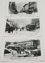 3 Vtg Railroad Train Frank Duca B&amp;W Photo Post Card Lot RPPC Denver Colo... - $29.02