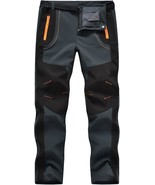 Tbmpoy Men&#39;S Snow Ski Hiking Pants Waterproof Winter Fleece Lined Pants ... - $55.94