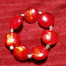 Lovely redstone vintage bracelet - £13.95 GBP