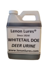 Lenon Lures Whitetail Doe Urine Quart Trusted by Hunters Everywhere Sinc... - £25.91 GBP