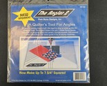 The ANGLER 2 Quilters Tool for Angles Discontinued Up to 7 3/4&quot; Squares ... - $49.45