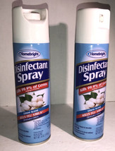 2ea 6oz Cans Homebright Spray Linen Scent Kills 99.9% Germs &amp; Virus-NEW-SHIP 24H - £3.94 GBP
