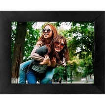 8" WiFi Digital Photo Frame Metal Black - Polaroid - £52.58 GBP
