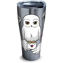 Tervis Warner Bros Harry Potter Hedwig 30 oz. Stainless Steel Tumbler W/ Lid New - £23.53 GBP