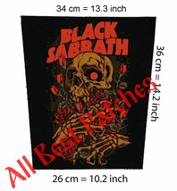 Black Sabbath Big Backpatch Deep Purple,Rainbow,Dio,Blue Murder,Heaven &amp;... - £19.66 GBP