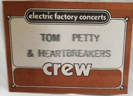 TOM PETTY - VINTAGE ORIGINAL 1980 CLOTH CONCERT BACKSTAGE PASS ***LAST O... - £15.73 GBP