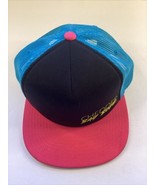 Cheddar Bay Boyz Neon Pink Black Teal Snap Back Trucker Hat Crush Groovi... - £11.67 GBP