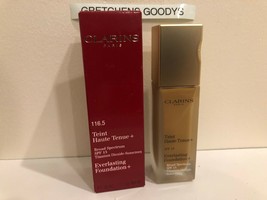 Clarins Everlasting Foundation + #116.5 Coffee SPF 15 NIB 1.1 oz - $16.82