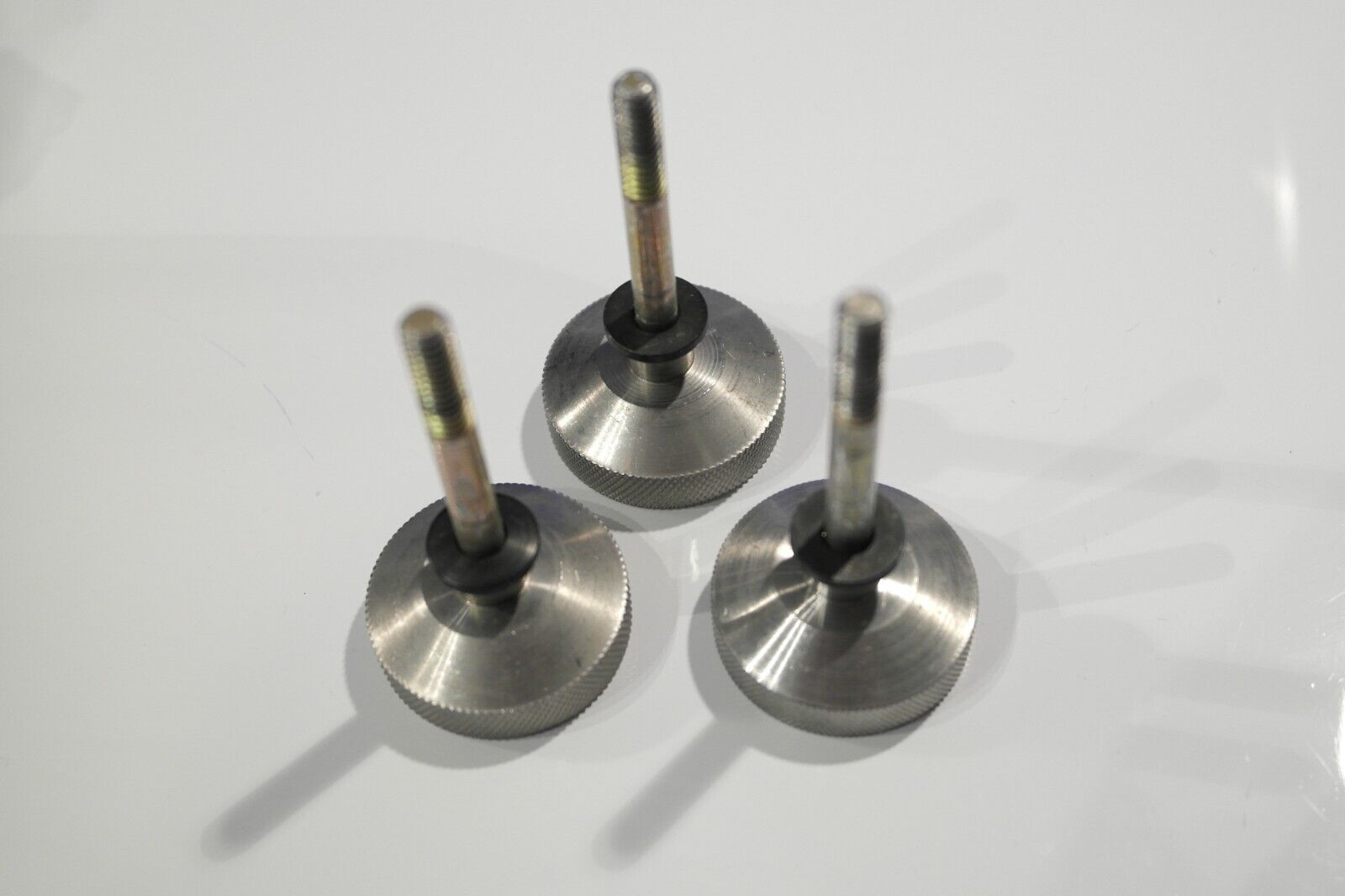 Lot of 3x Stainless Newport 1/4&quot; breadboard screws high duty (tripod thr... - $27.95