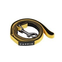 Puppia Nylon Lead Soft Dog Collar, Small, Yellow/Black  - $16.00
