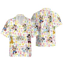 Mickey And Friends Easter Bunnies Happy Easter Day HAWAIIAN Shirt - £8.27 GBP+