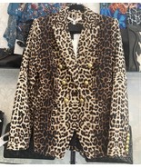 Veronica Beard Cheetah Print Blazer with Gold Buttons – Size 6 NWT - $553.41