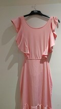 Womens Dresses Unbranded Size S Polyester Pink Dress - £14.07 GBP