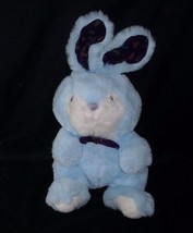 17 Vintage Cuddle Wit Baby Blue Bunny Rabbit Jelly B EAN Ear Stuffed Animal Plush - £26.51 GBP