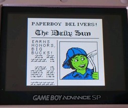 Paperboy Nintendo Game Boy Original Authentic Cleaned Works Vintage Hand... - £14.52 GBP