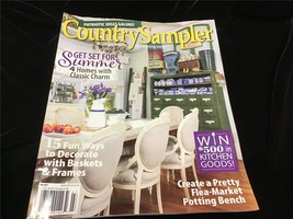 Country Sampler Magazine July 2023 Patriotic Ideas Galore! Get Set for Summer - £8.49 GBP