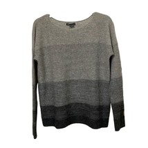Vince Gray Cashmere Womens Size Small Ombre Gradient Long Sleeves Knit - £39.34 GBP