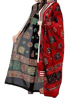 Women Cotton Printed Dupatta Stole Scarf Party Wear Chunni Ethnic Dress Pack 2Pc - £19.08 GBP
