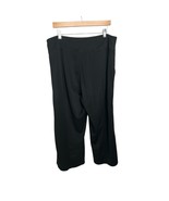 Athleta Wide Leg Crop Pants Lounge Casual Black XL - $19.99