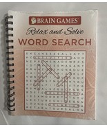 Brain Games - Relax and Solve: Word Search (Coral) - £7.81 GBP