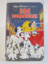 101 Dalmatians Walt Disney Classic Black Diamond 1992 VHS Tape - £13.49 GBP