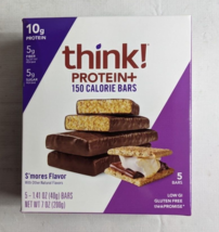Case of 120 think! Protein + 150 Calorie Bar, S’mores, 10g Protein, - £90.79 GBP