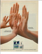 1993 Lever 2000 Magazine Print Ad For Your Germiest Parts Soap Advertise... - £11.45 GBP