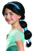 Disney Princess Jasmine Girls&#39; Wig - £63.03 GBP