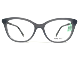 Nine West Eyeglasses Frames NW5143 014 Blue Silver Cat Eye Full Rim 52-1... - $55.89