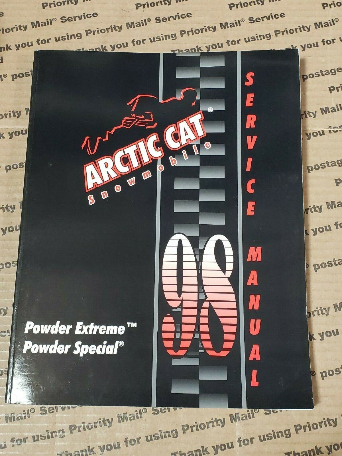 ARCTIC CAT Snowmobile 1998 Powder Extreme Powder Special Service Manual ... - $15.99