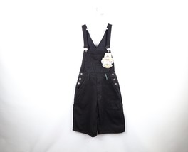 NOS Vintage 90s Streetwear Womens Medium Denim Jean Shortalls Overalls B... - $123.70