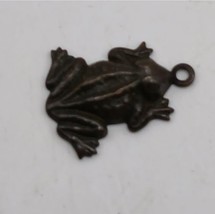 Small Vintage Frog Charm - $12.00