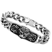 TK436 - High polished (no plating) Stainless Steel Bracelet with No Ston... - $19.75