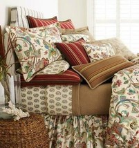 Ralph Lauren Antigua Paisley - Twin - Fitted &amp; Flat Sheets - £50.98 GBP