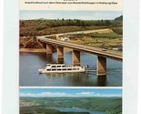 Great Biggesee Trips Brochure Bigge Sauerland Westfallen Germany 1976 - £14.20 GBP