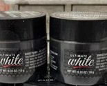 2X Ultimate White Natural Teeth Whitening Powder, 0.35 oz. Tubs-NEW! - $9.49